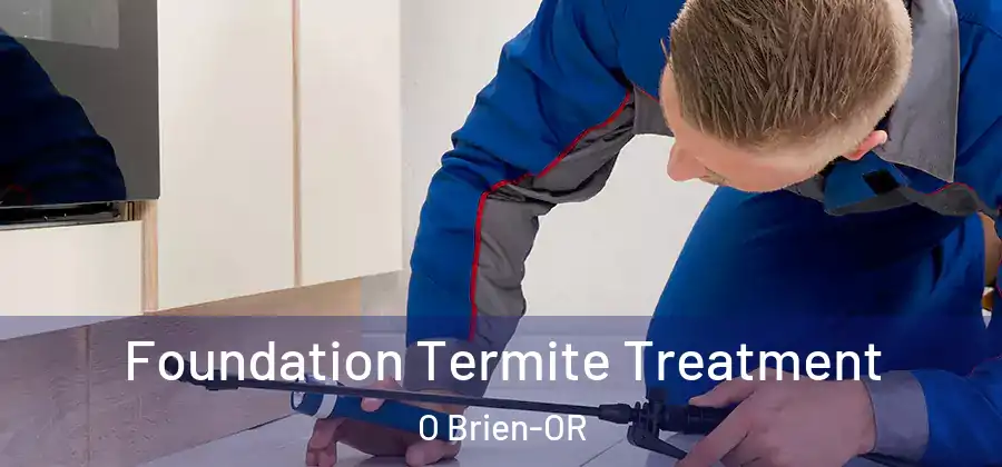 Foundation Termite Treatment O Brien-OR