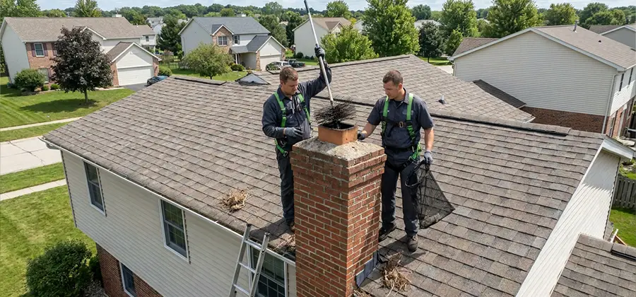 Bird Removal From Chimney in O Brien