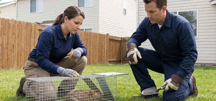 Gopher Control Companies Program in O Brien