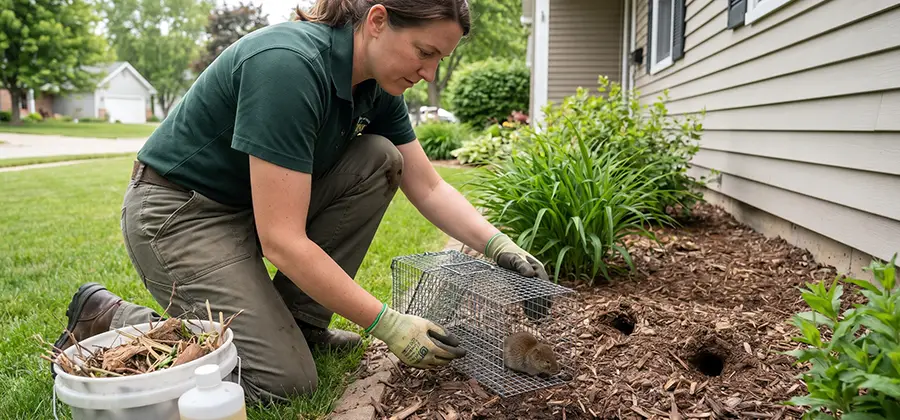 Organic Vole Control in O Brien